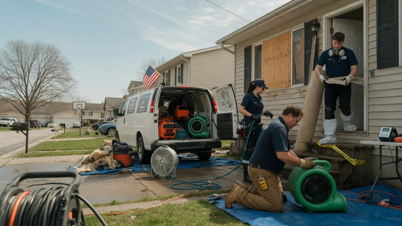 Water Damage Restoration in Lodi, TX near me